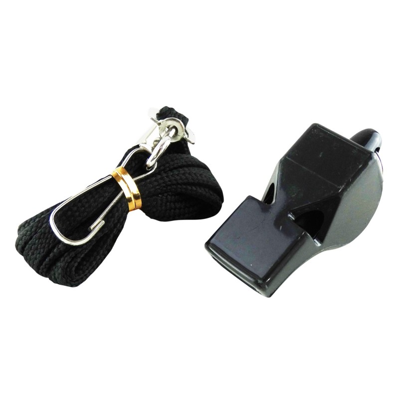 PITO PLASTICO NEGRO PROFESIONAL