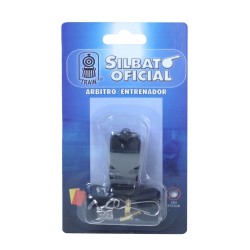 PITO PLASTICO NEGRO PROFESIONAL