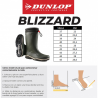 Bota Dunlop Blizzard Fur Lining Negra