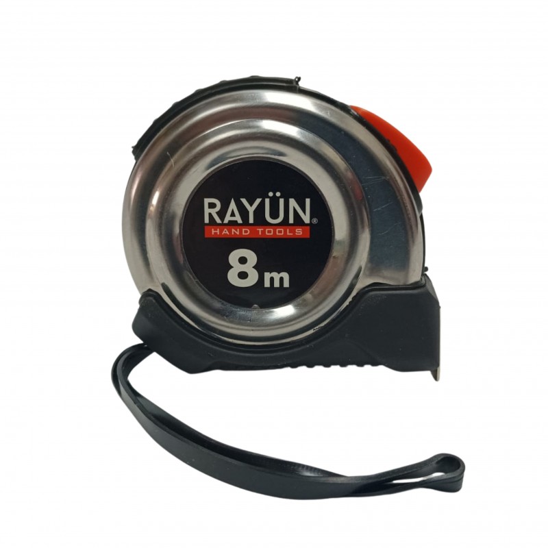 CINTA METRICA PROFESIONAL 8M X 25MM RAYUN