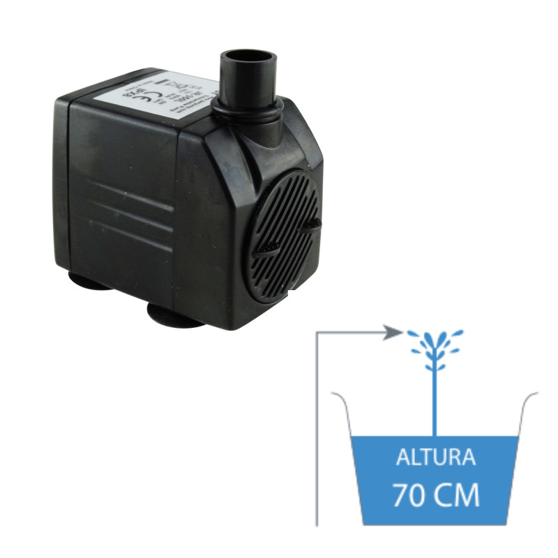 BOMBA PARA FUENTE DE AGUA JR-350l CON LUZ RAYUN
