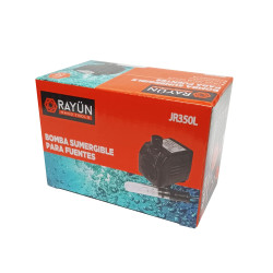 BOMBA PARA FUENTE DE AGUA JR-350l CON LUZ RAYUN