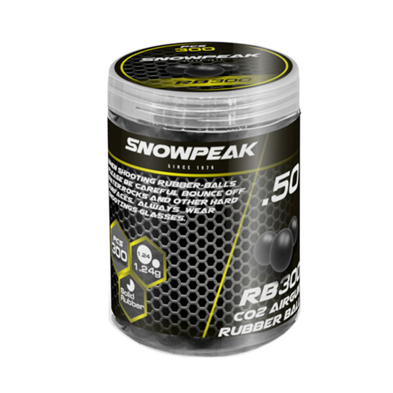 BOLAS DE GOMA CAL.50 (POTE 300pcs)