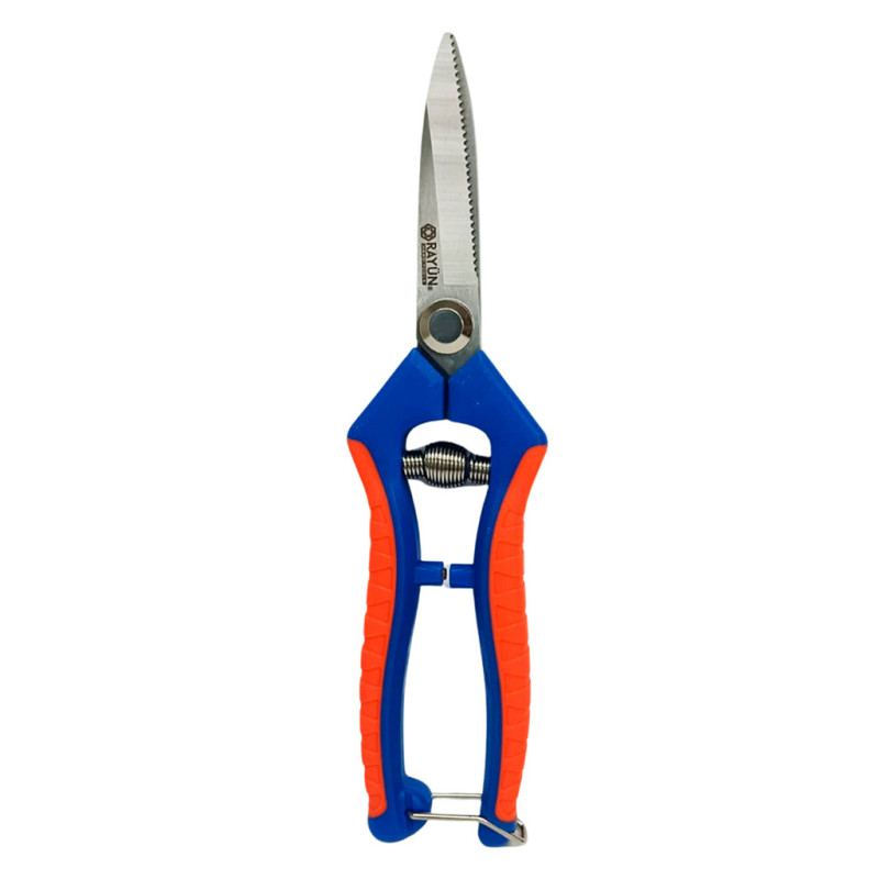 TIJERA ACERO INOXIDABLE RECTA MICRODENTADA RAYÚN