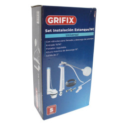 FITTING PLASTICO UNIVERSAL PARA ESTANQUE