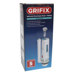 VALVULA DESCARGA DUAL + BOTON