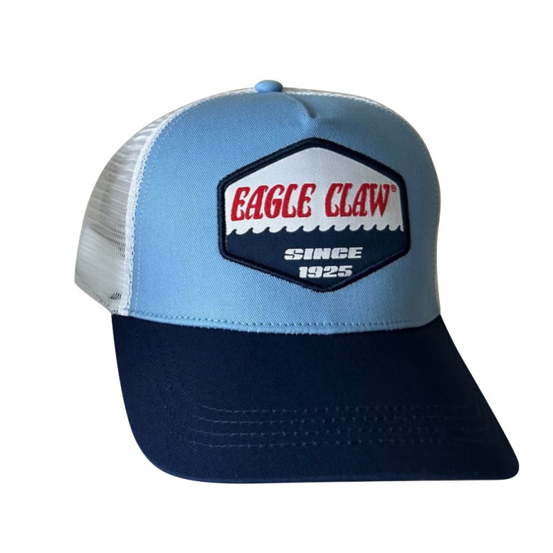 GORRO EAGLE CLAW CELESTE/MALLA BLANCA
