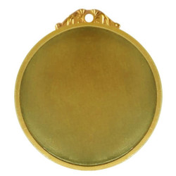 MEDALLA PREMIACION LAUREL-LUZ ORO 50MM