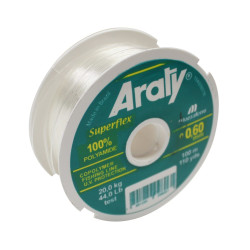 MONOFILAMENTO SUPERFLEX BLANCO 100 MT ARATY