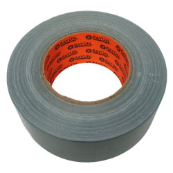CINTA TELA DUCT TAPE 50 MM X 50 M GRIS RAYUN