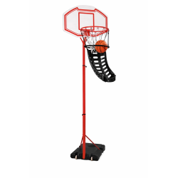 Aro Basquetbol Con Pedestal Zy-003 + Sistema de retorno de pelotas