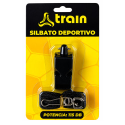 PITO PLASTICO NEGRO PROFESIONAL
