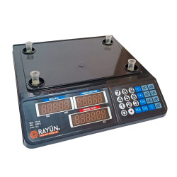 BALANZA DIGITAL SOBREMESA 40 KG LED/LCD RAYUN