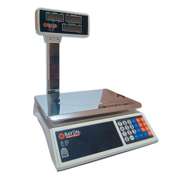 BALANZA SOBREMESA TORRE 40 KG LED/LCD RAYUN