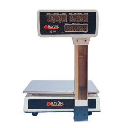 BALANZA SOBREMESA TORRE 40 KG LED/LCD RAYUN