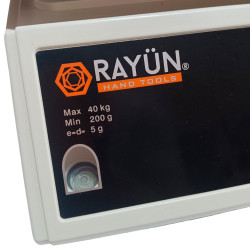 BALANZA SOBREMESA TORRE 40 KG LED/LCD RAYUN
