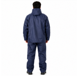 TRAJE LLUVIA IMPERMEABLE ANTIACIDO AZUL RIMAR T50