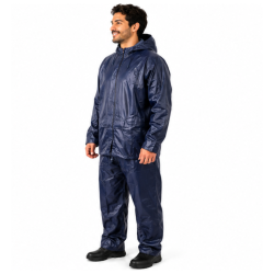 TRAJE LLUVIA IMPERMEABLE STERK AZUL T18