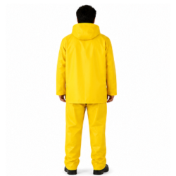 TRAJE IMPERMEABLE 3 PIEZAS AMARILLO NORSKE T50