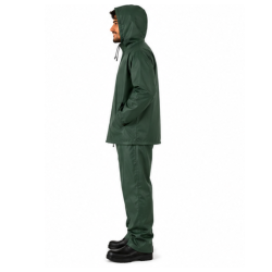 TRAJE LLUVIA IMPERMEABLE ANTIACIDO VERDE RIMAR T50