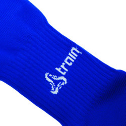 MEDIA FUTBOL AZUL ADULTO TRAIN PRO T39-43