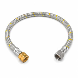 Flexible para Gas 1/2"HI  x 3/8"HI 100 cm Providus