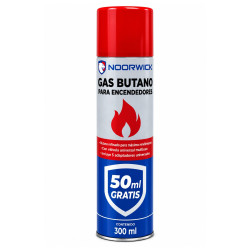 GAS BUTANO PARA ENCENDEDORES Y SOPLETES NOORWICK