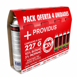 PACK 4 CARTUCHOS 227 GR. PROVIDUS