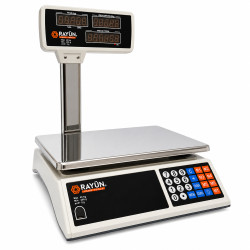 BALANZA SOBREMESA TORRE 40 KG LED/LCD RAYUN