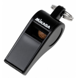 SILBATO PLASTICO NEGRO MIKASA