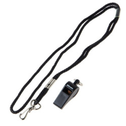 SILBATO PLASTICO NEGRO MIKASA