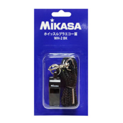SILBATO PLASTICO NEGRO MIKASA