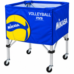 CARRO PORTABALONES VOLEIBOL AZUL AC-BC200W MIKASA
