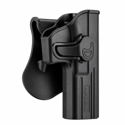 FUNDA PARA PISTOLA GLOCK MODELO 17/22/31 NEGRA