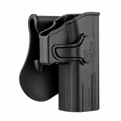 FUNDA PARA PISTOLA CZ P-07/P-09 NEGRA AMOMAX