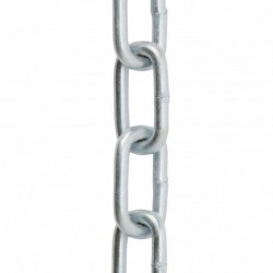 Rollo Cadena Galv. 5 Mm Eslabón Largo 50 M