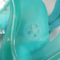 Máscara de buceo Full Face Gopro Uktime Turquesa