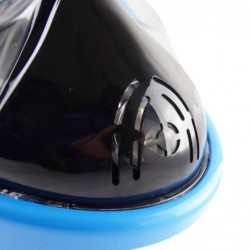 Máscara de buceo Full Face Gopro Uktime Negro/Azul