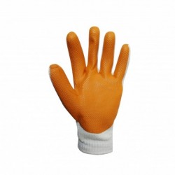 Guante Tejido Antid. Palma Latex Naranja