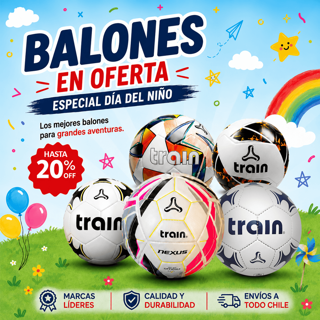 Federicogili Train Balon